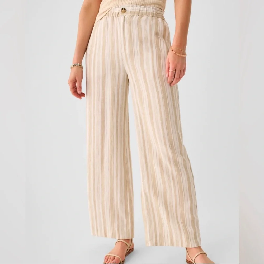 Faherty Linen Pants - Picture 1 of 4
